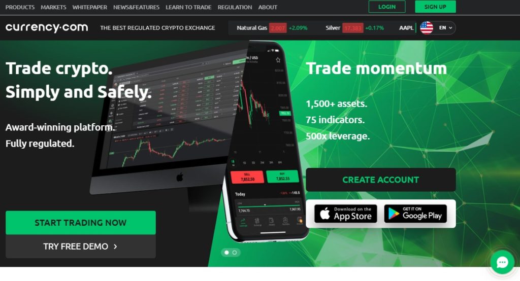 currency .com broker